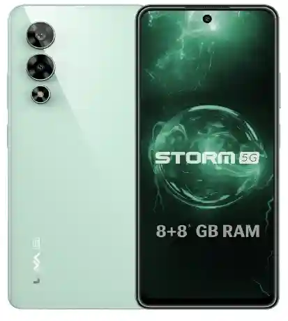  Lava Storm 5G (Gale Green,8GB RAM,128GB ROM)